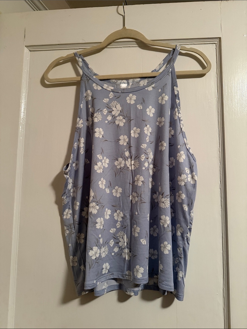 Flora Nikrooz Lavender Floral High Neck Tank